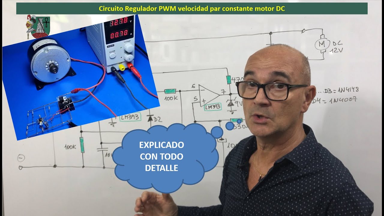 Espectacular Regulador velocidad para motor DC (clase 73.1)