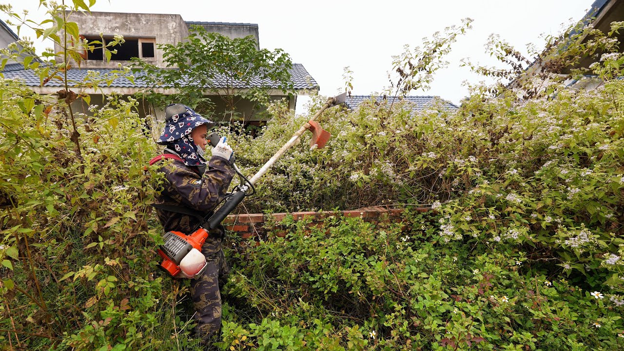 Бездомные хотят виллу. Я убираю заброшенную виллу в подарок для них