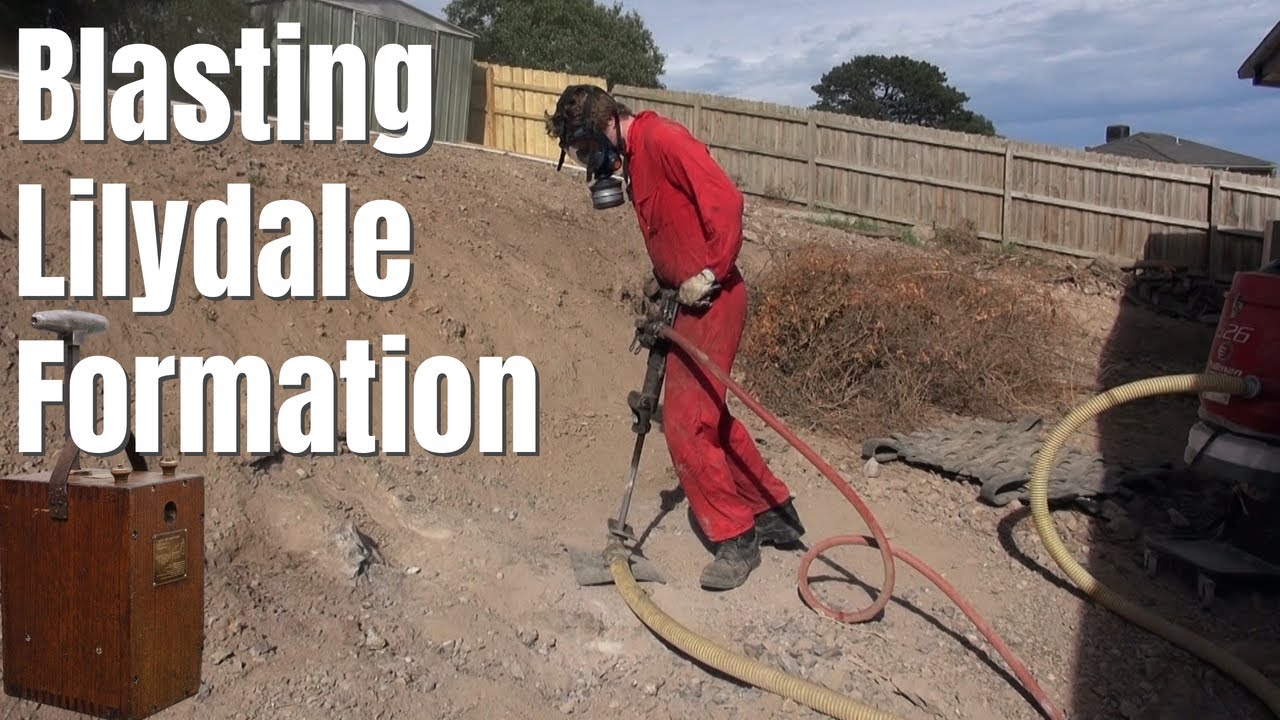 Blasting Lilydale Formation