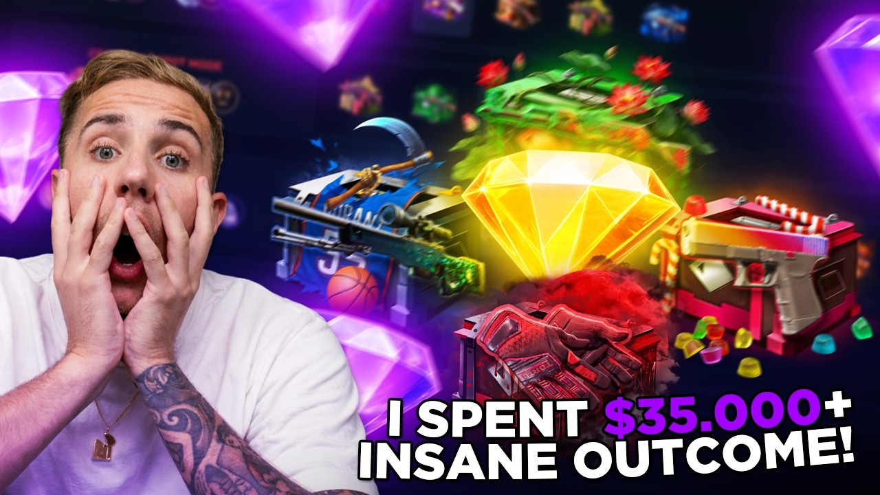 I spent $35.000 on CSGOGEM! *INSANE OUTCOME*