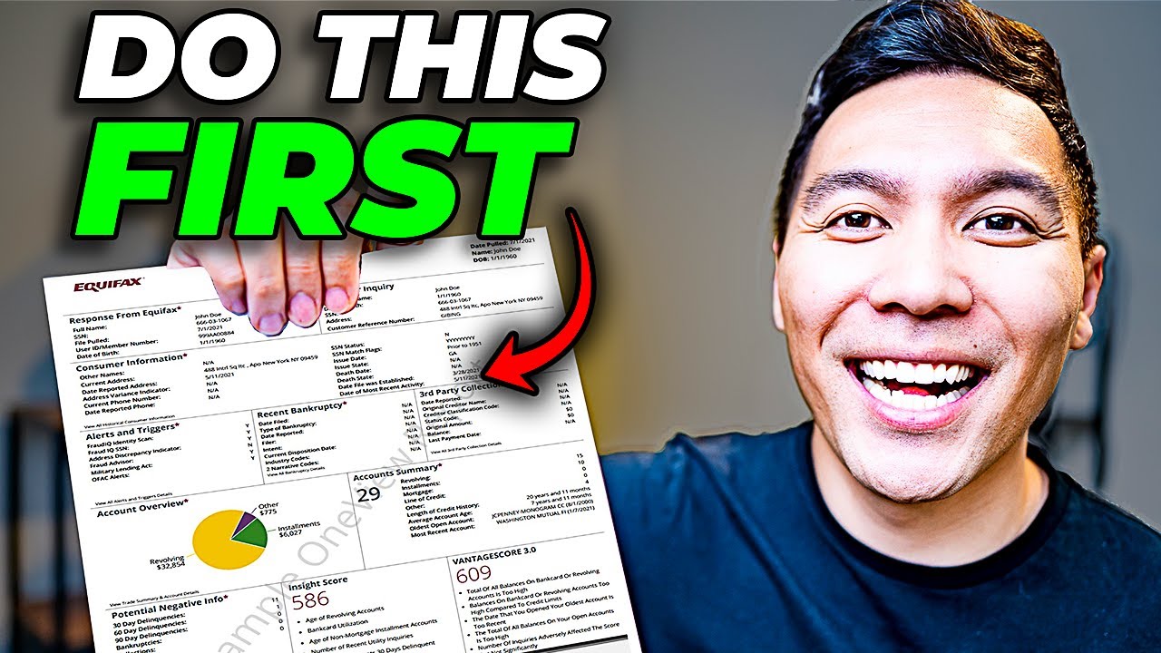 DO THIS Before REPAIRING Your Credit! DON'T WASTE TIME!!