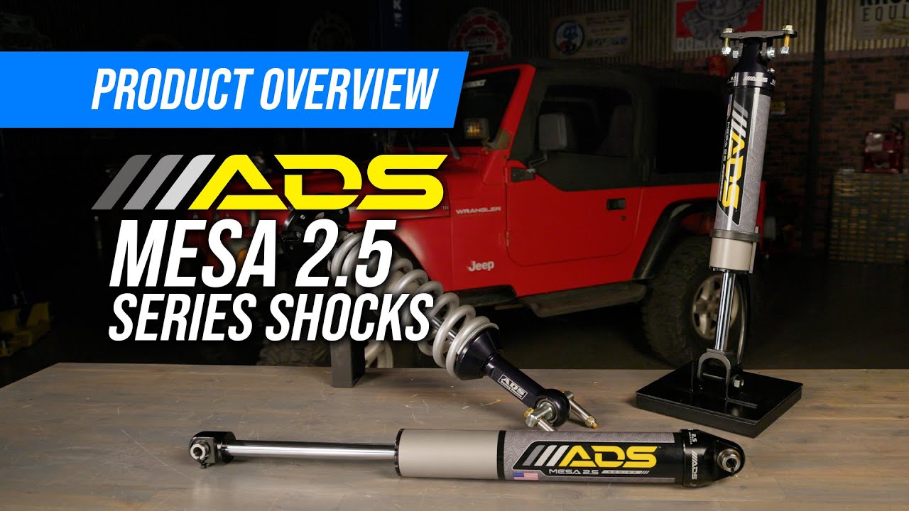 ADS Mesa 2.5 Series Shocks - Built Tough for Every Trail!