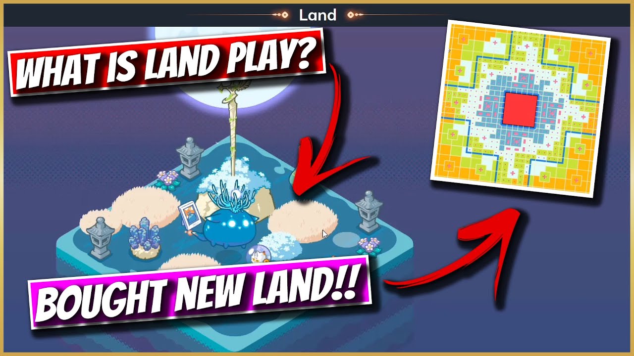 What is Land play? Bought $90 Land - Axie Infinity