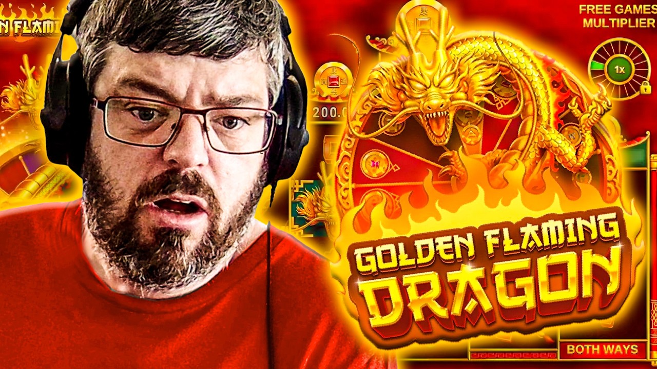 МОЯ ЭПИЧНАЯ СЕССИЯ НА &pound;40 В GOLDEN FLAMING DRAGON!!