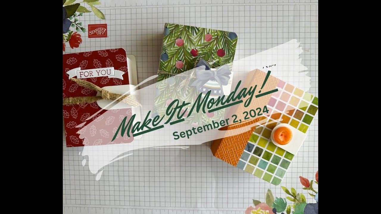 🎁 Quick & Easy Fun with Stampin' Up!'s New Book Treat Boxes!