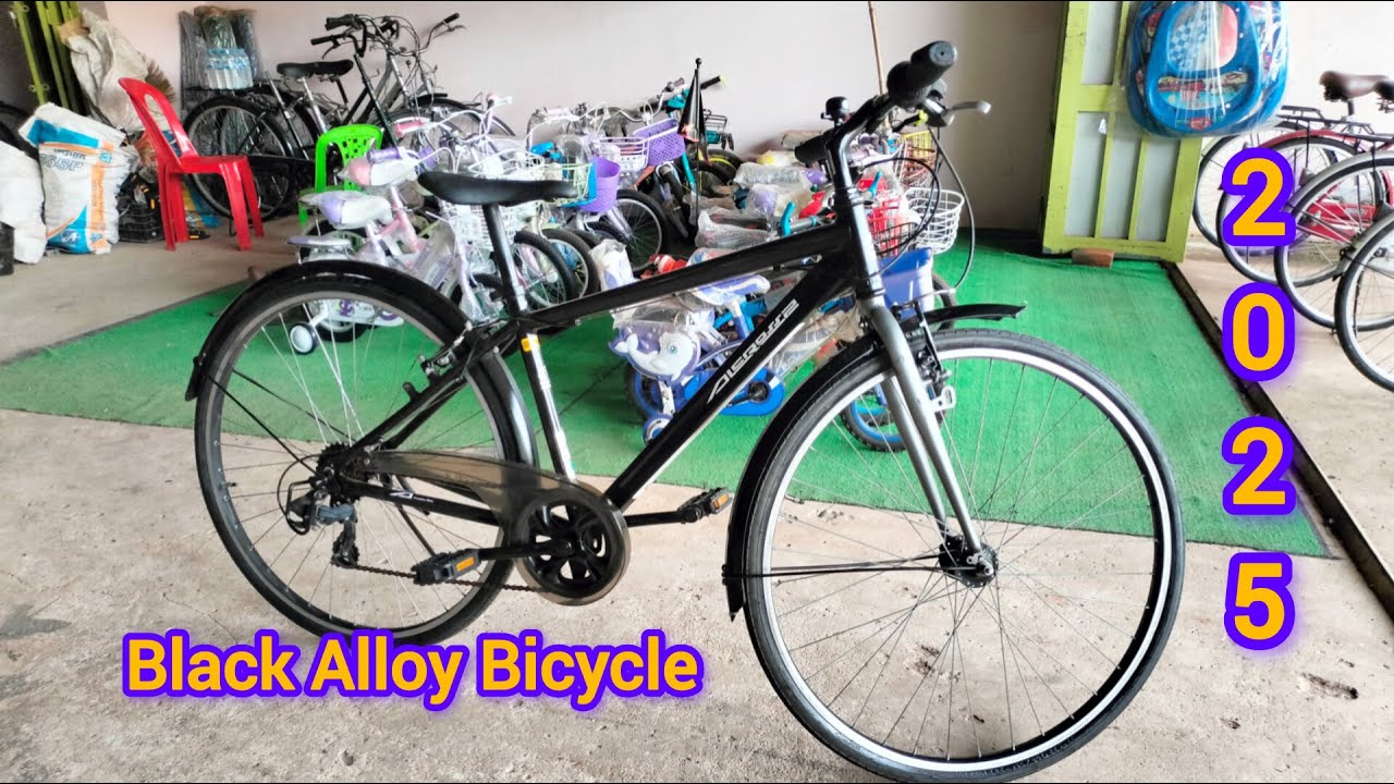 The Top Japanese Black Alloy Bicycle for Men 2025 🚲 | Full Review & Look