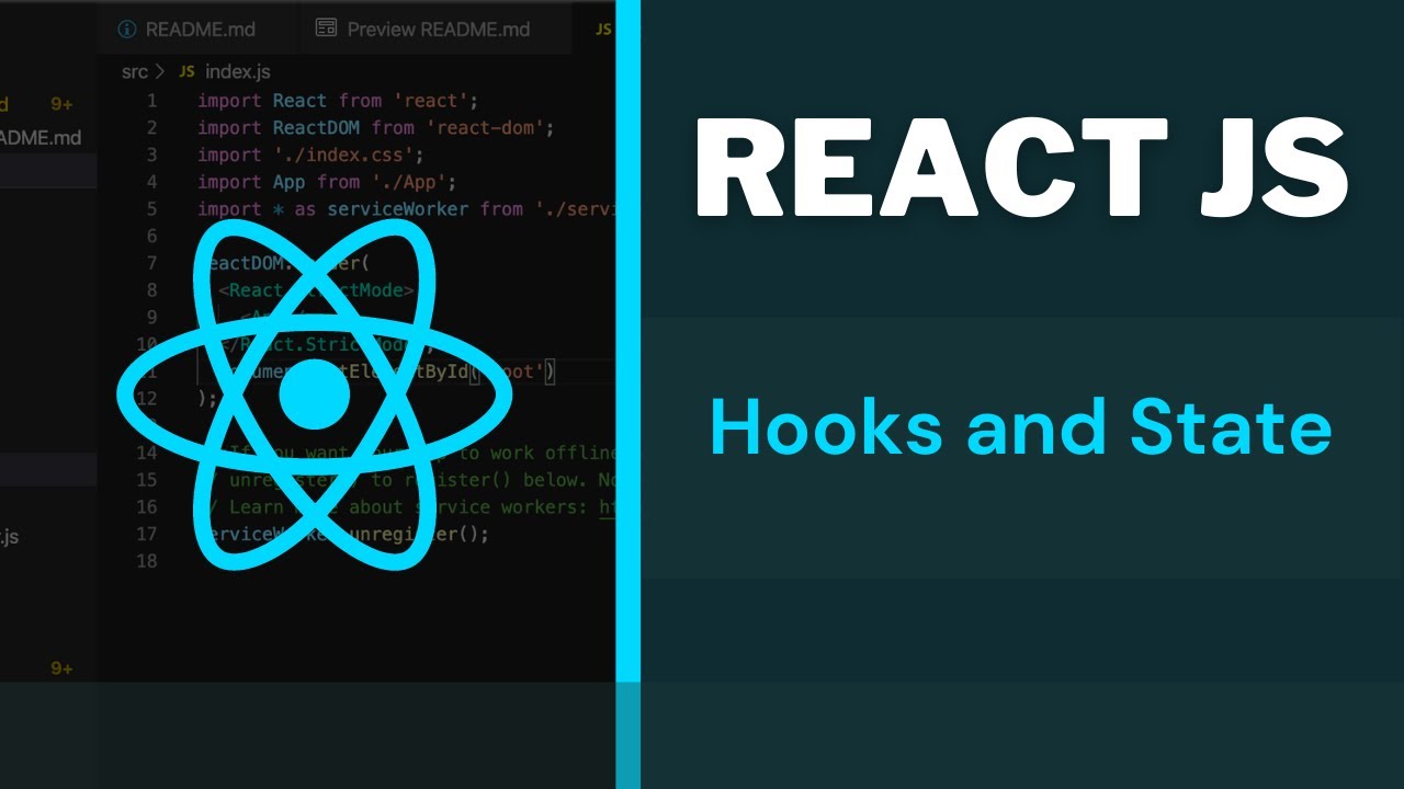 REACT JS 101 | Understanding Hooks and State | Desi Programmer