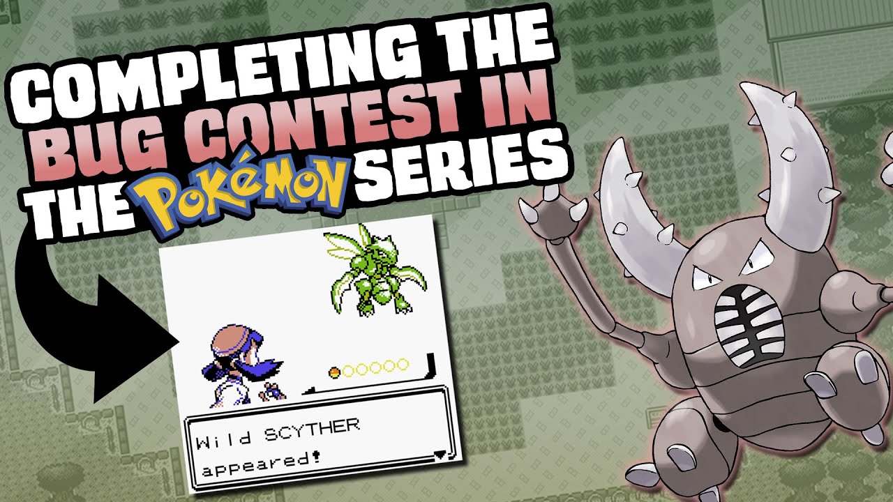 HOW EASILY CAN YOU COMPLETE EACH BUG CATCHING CONTEST IN THE POKEMON SERIES?