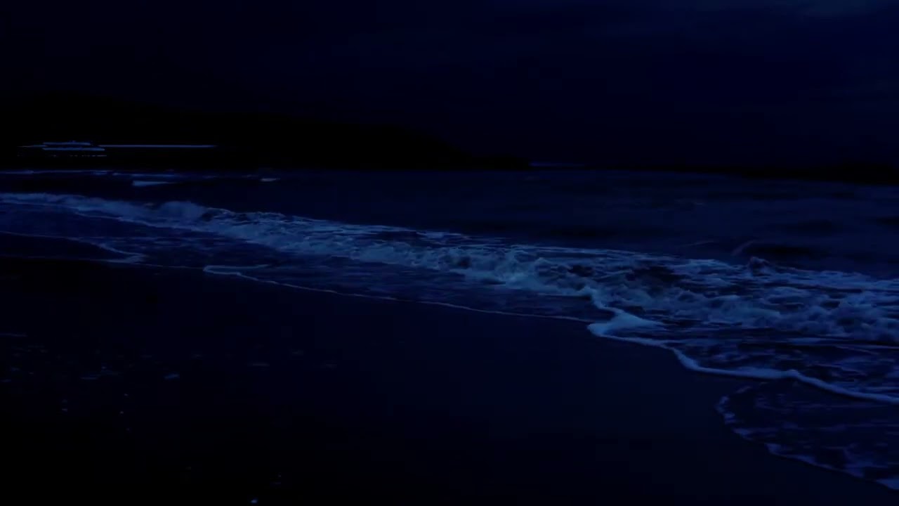 Sleep For 2 Hours Straight, High Quality Stereo Ocean Sounds Of Rolling Waves For Deep Sleeping