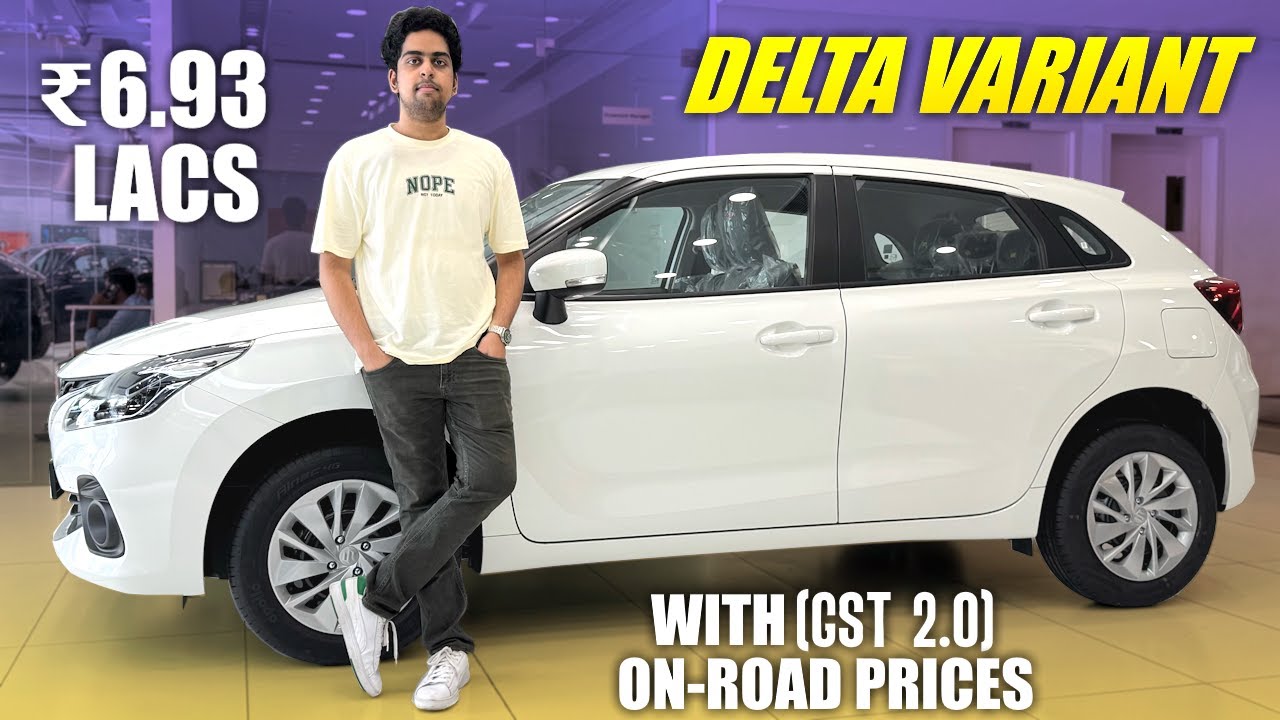 Maruti Baleno 2025 | Delta Variant | Detailed Walkaround Review with On Road Price in Hindi