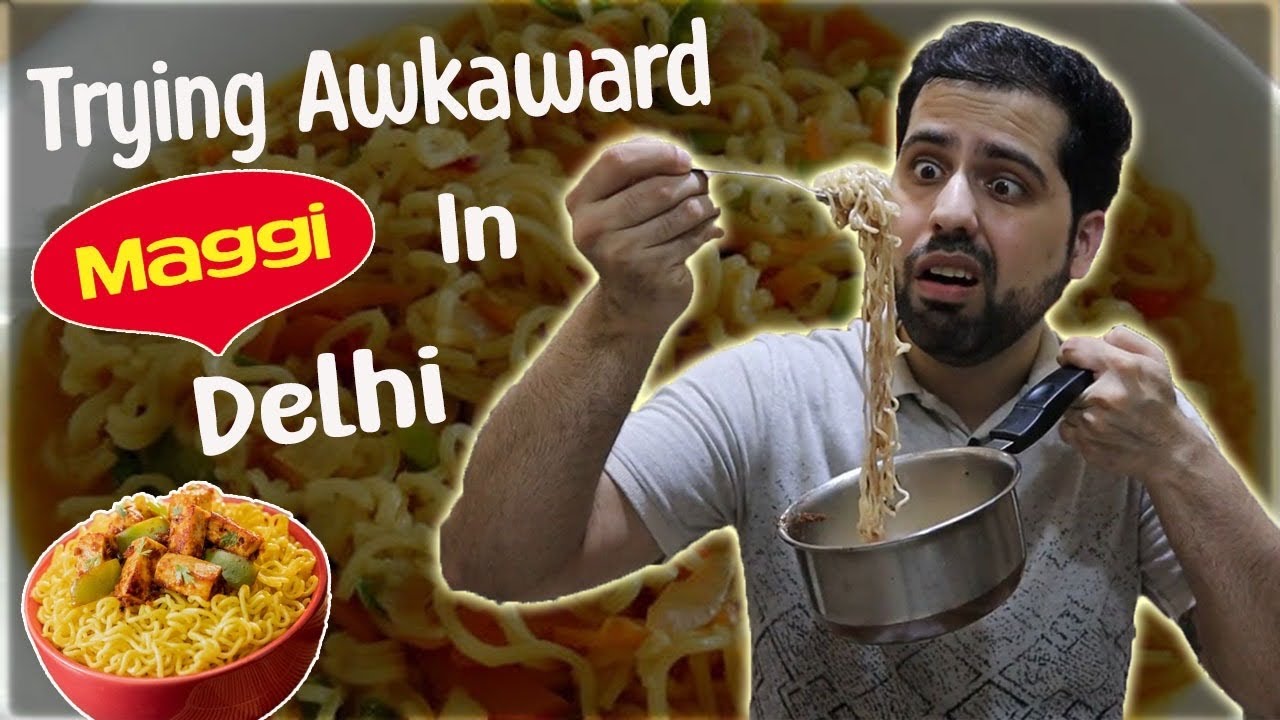 Trying the Most Awkward Maggi’s in Delhi || Russian Maggi, Mexican Maggi and many more 🍝