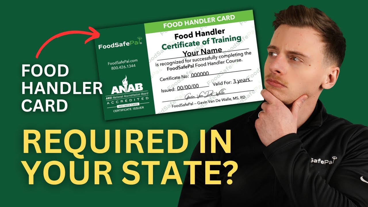 State Food Handler Card Requirements Explained (All 50 States)