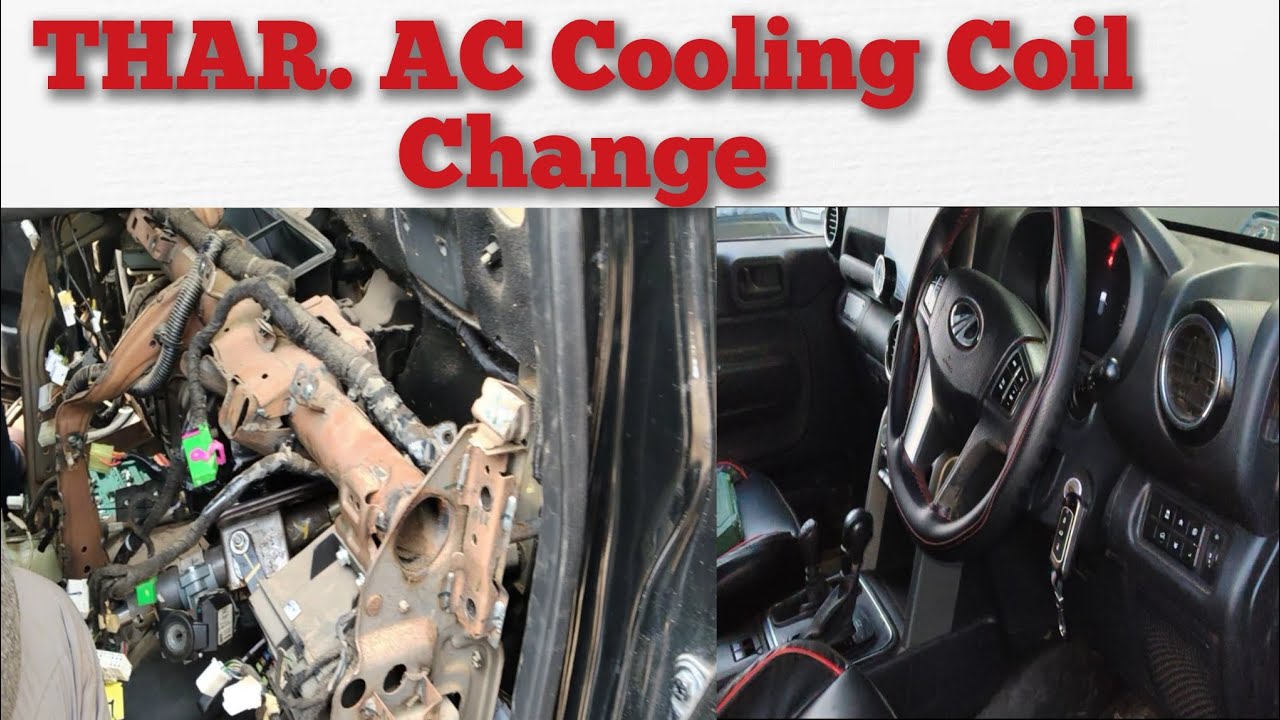 Thar Ac Cooling Coil Change Full Video 