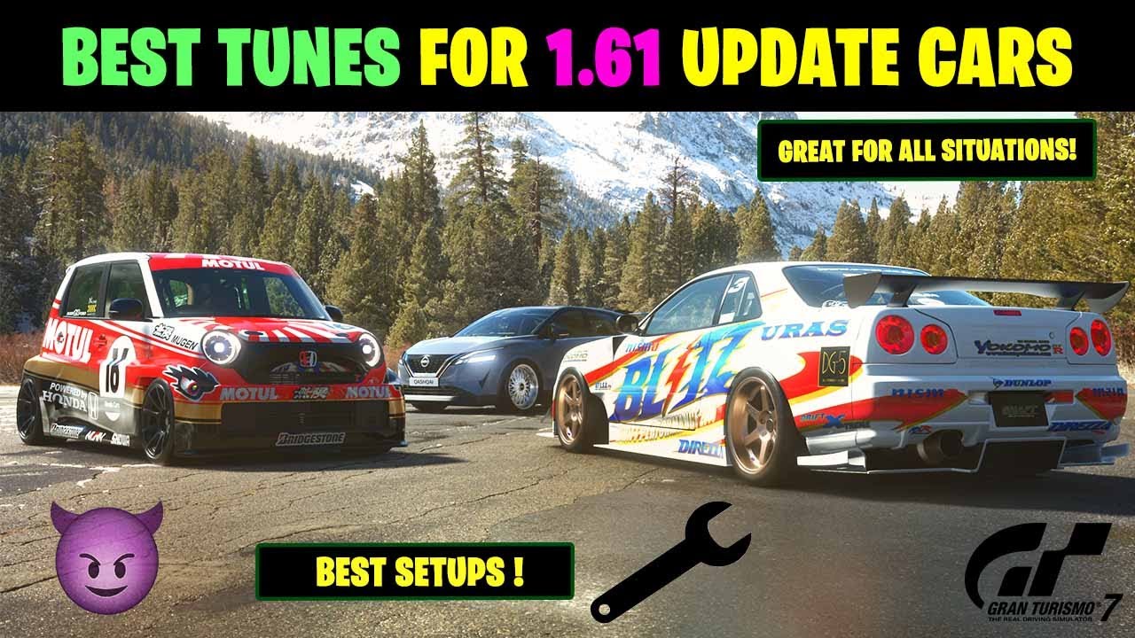Довольно скучное обновление 1.61 для GT7 — Nissan GTR Z-Tune / Honda N-One RS / Nissan Qashqai — ...