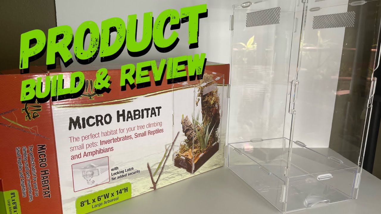 Zilla Micro Habitat “Large” Arboreal Build & Review