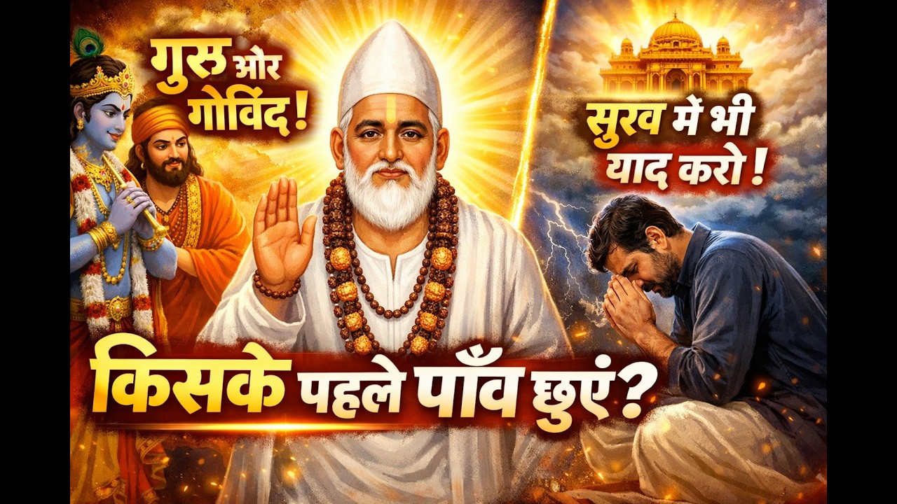 कबीर दास के अमर दोहे | Guru Govind Dono Khade | Kabir Vani Bhajan | जीवन बदल देने वाली सीख