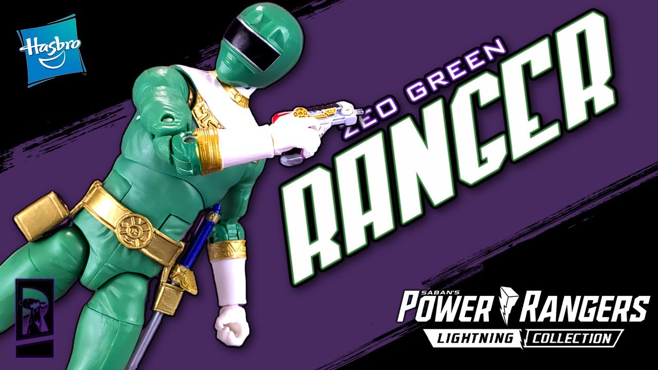 Hasbro Power Rangers Lightning Collection Zeo Green Ranger Figure Review