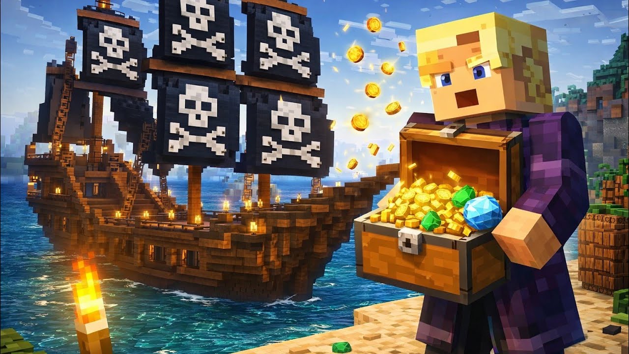 Wir suchen einen SCHATZ -Minecraft mit Caral #004