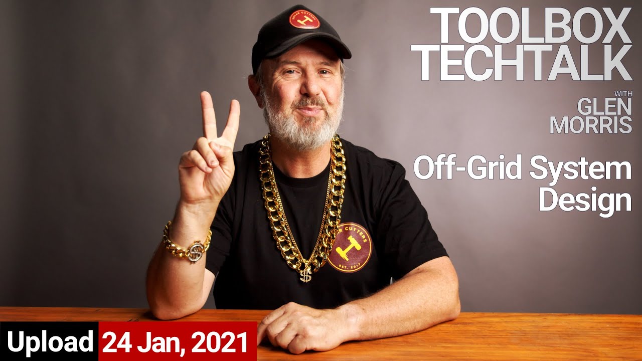 Off-grid solar and battery system sizing