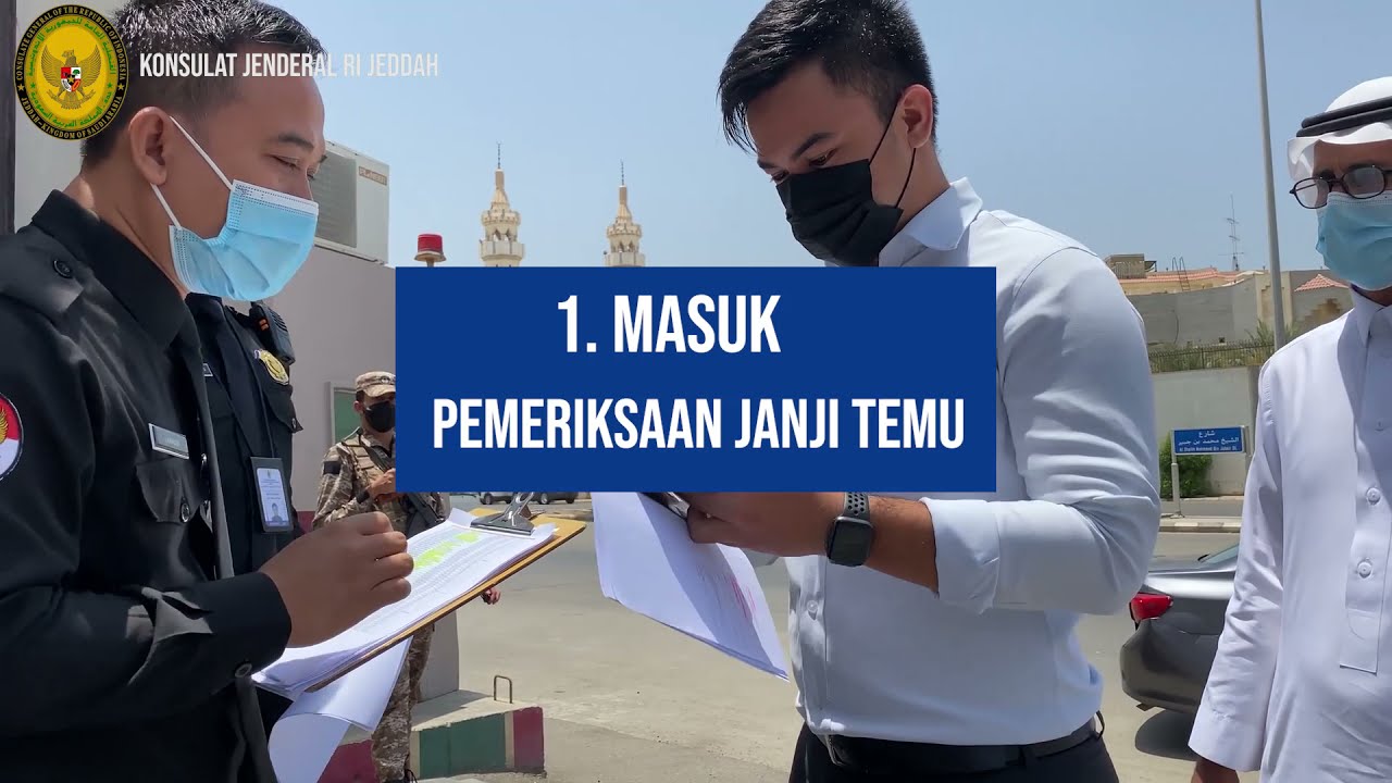 Tahapan Pelayanan di KJRI Jeddah dalam Masa Pandemi (Janji Temu)
