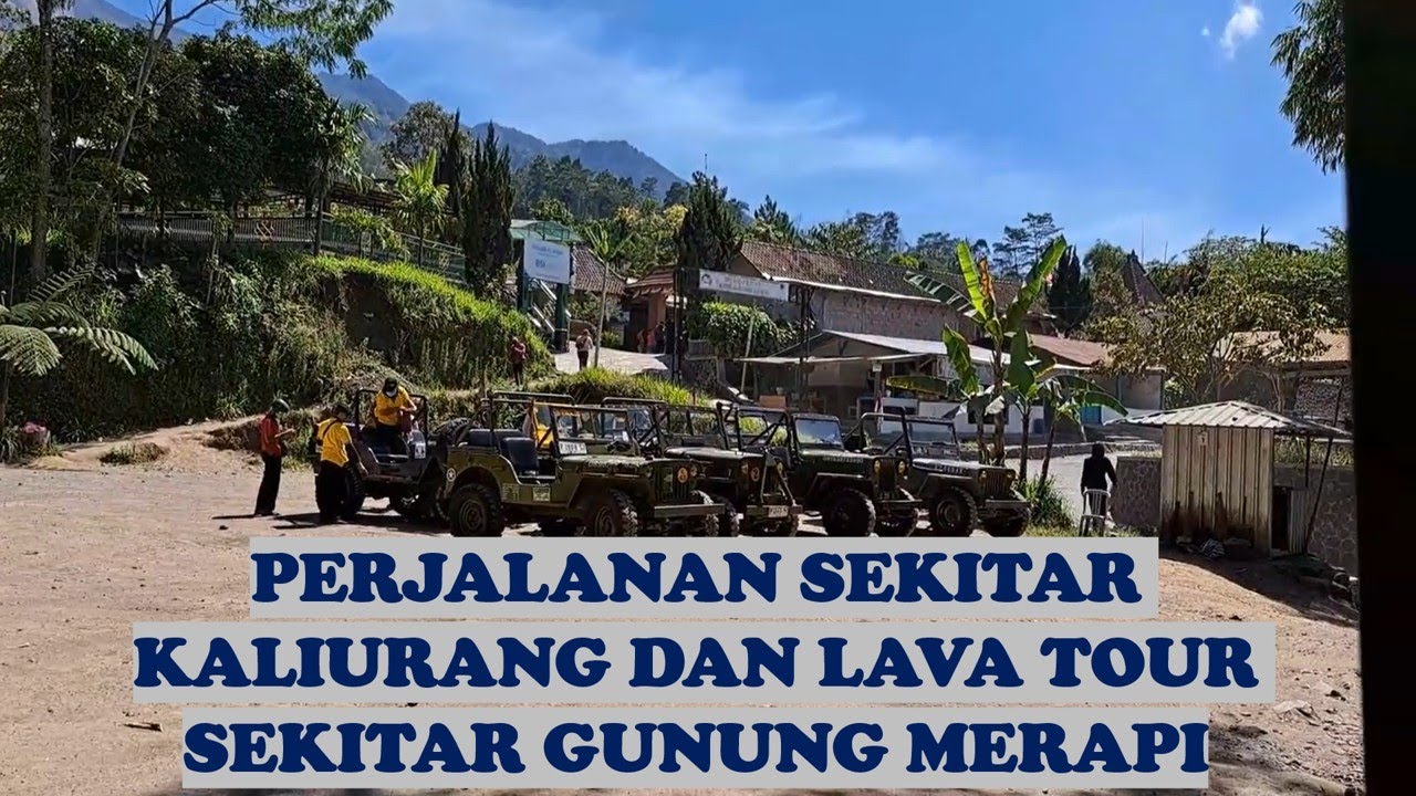 Rute Sekita Lereng Merapi   Lava Tor Dan Sekitarnya