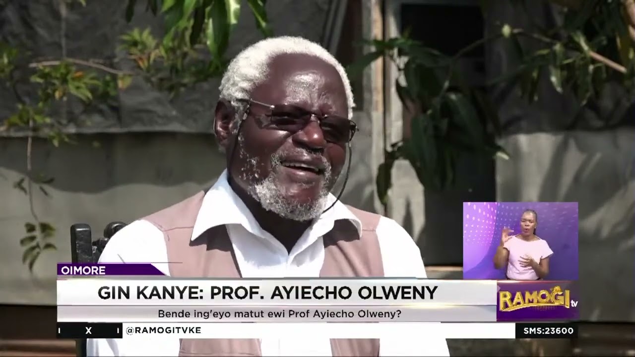 Prof Ayiecho Olweny, jasiasa ma konyo loso kothe GMO pachoka