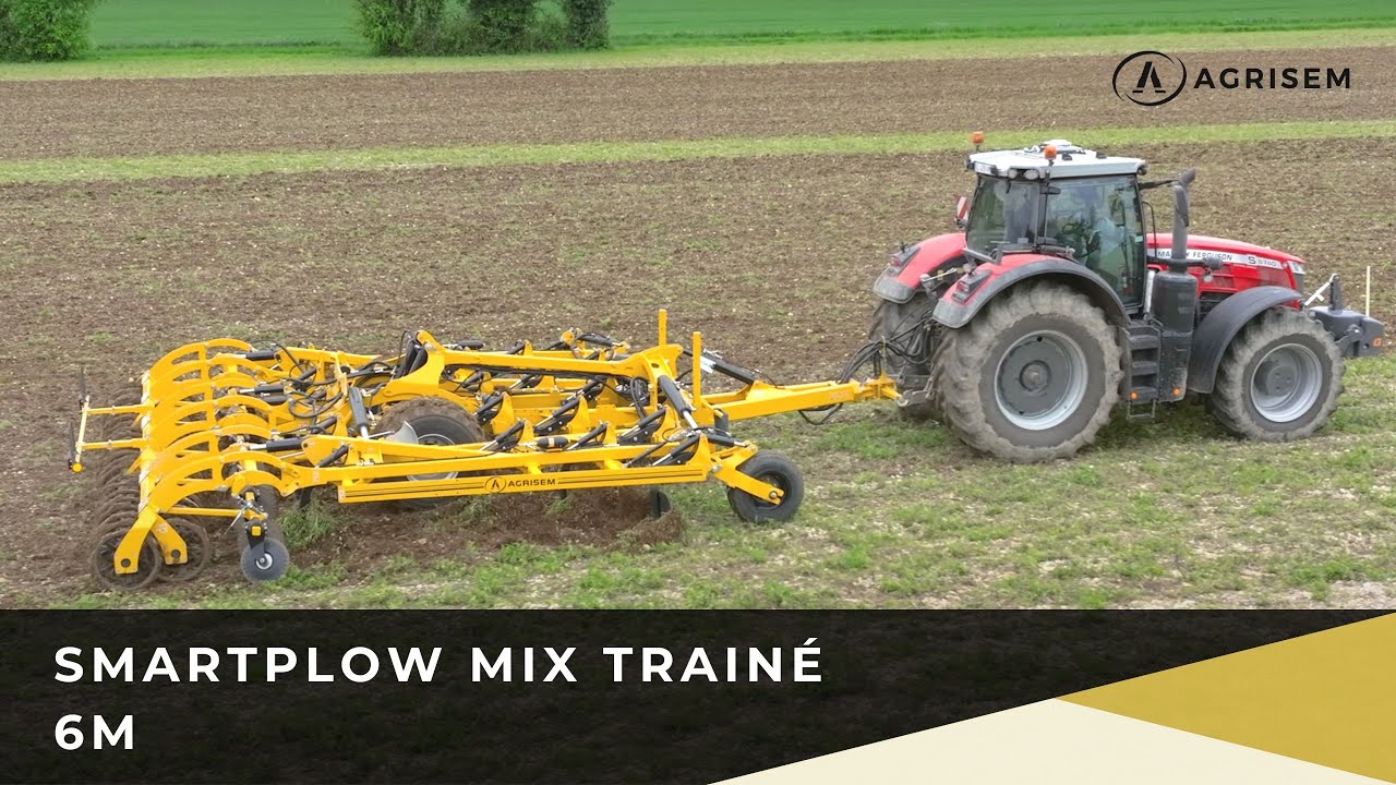SMARTPLOW MIX 6m TRAIN&Eacute; - AGRISEM INTERNATIONAL