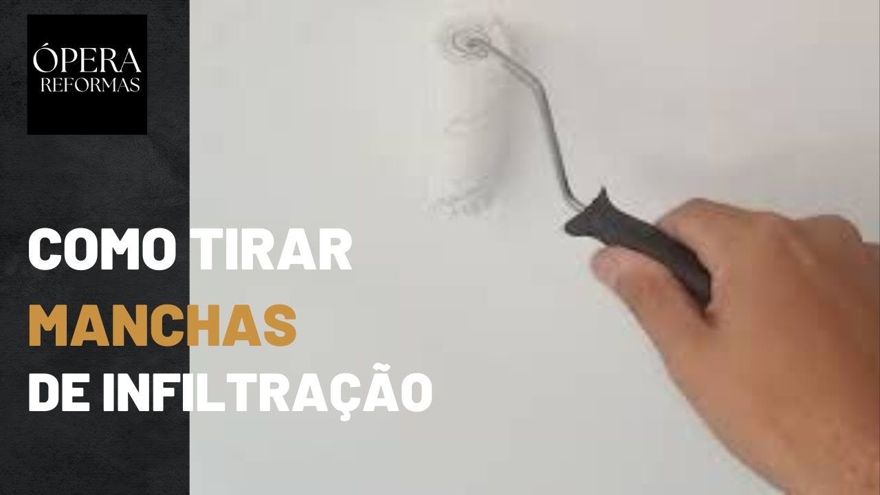 COMO TIRAR MANCHA DE INFILTRAÇÃO NA PAREDE OU TETO