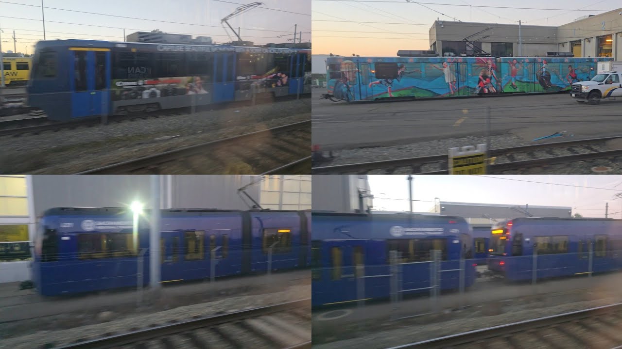 Passing the Swanston Light Rail Yard (1/22/26)