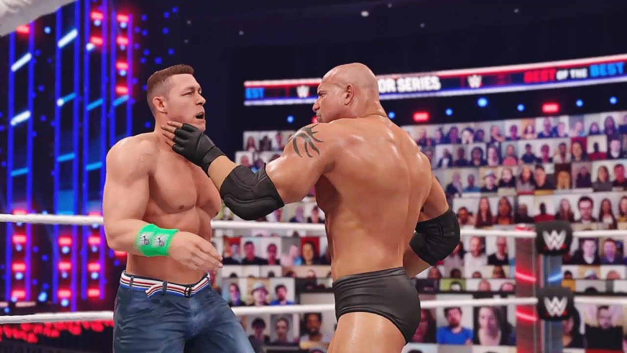 JOHN CENA VS GOLDBERG WWE 2K22 GAMEPLAY