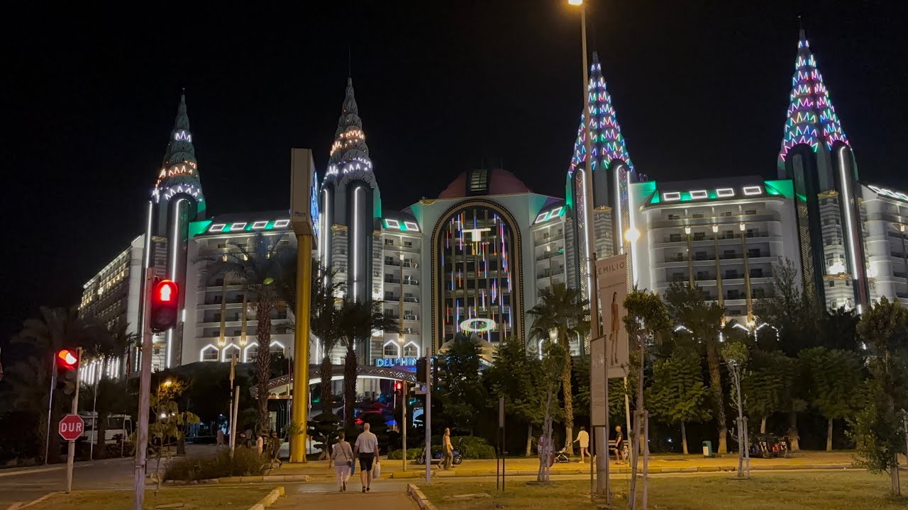 Lara Beach Hotels | Replica Bazaars | Evening Walk | Antalya | Türkiye 
