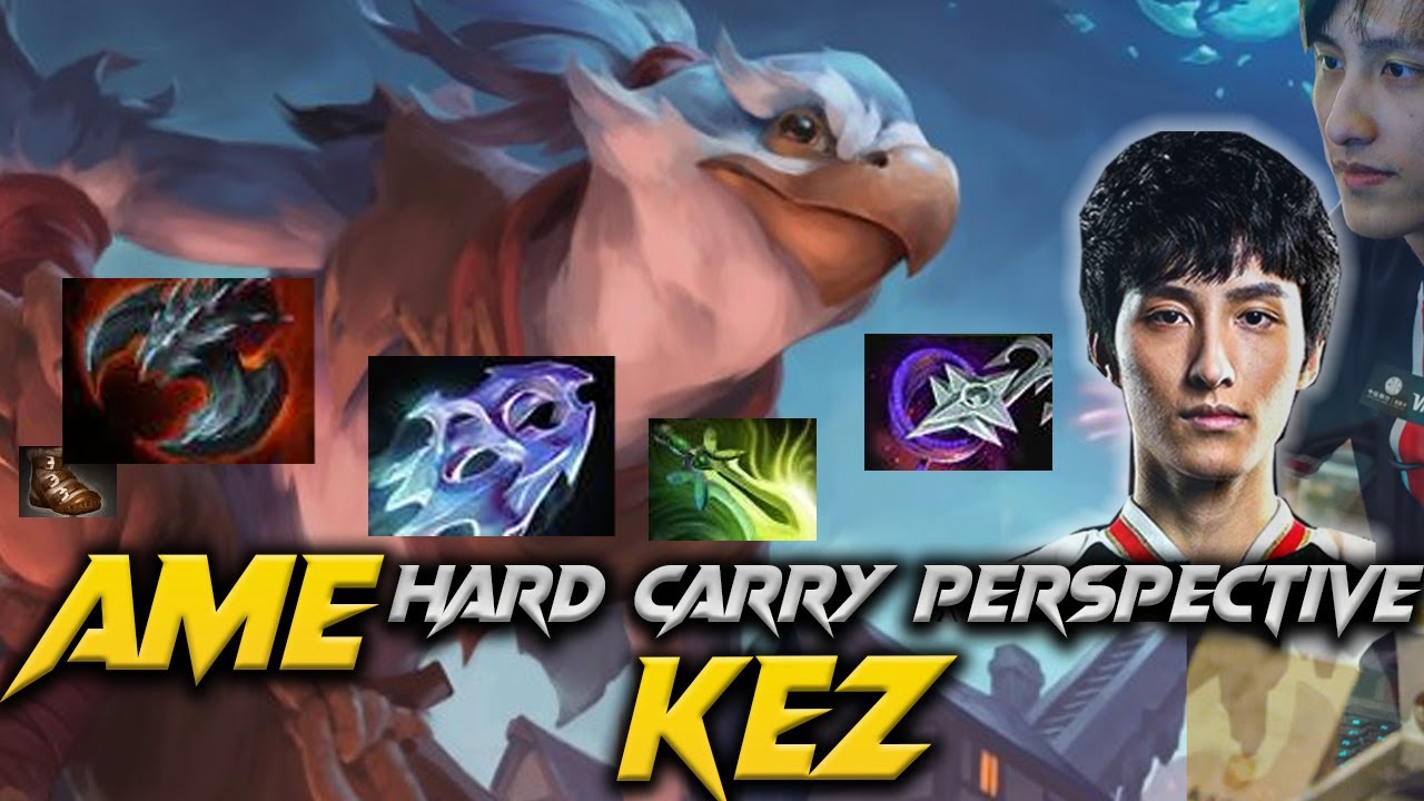 7.37D- Crazy Play Ame kez The Hard Carry - Dota 2 Pro Full Gameplay #kez #ame