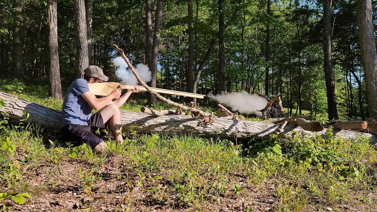 Homemade .54cal Matchlock Muzzleloader