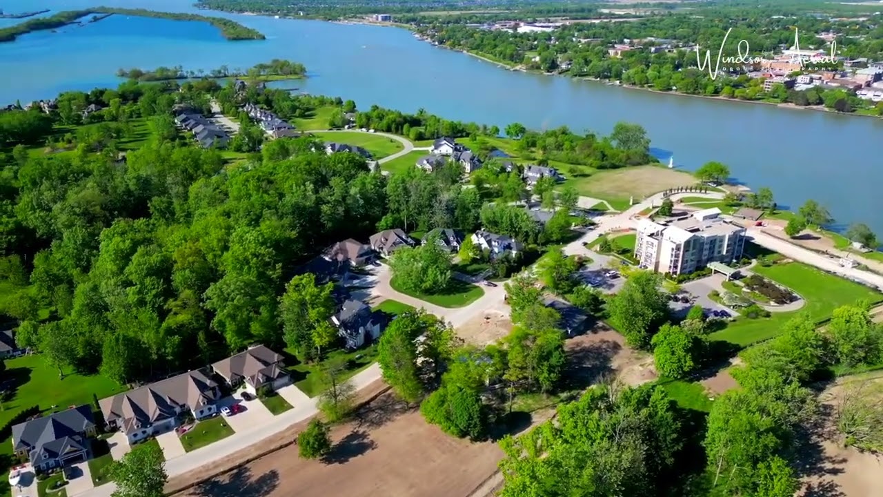 An Aerial Tour of Boblo Island in Amherstburg Then and Now