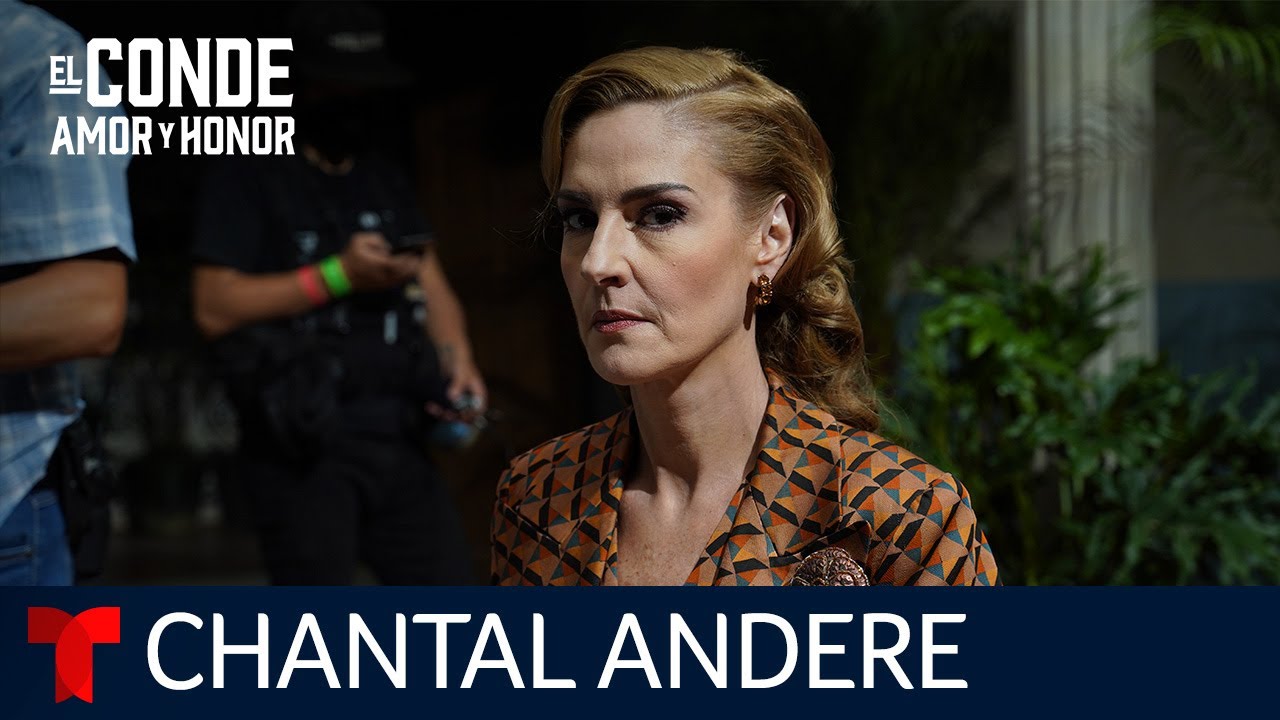 El Conde: Amor y Honor, Chantal Andere, 'Josefina de Zambrano' detrás de cámaras | Telemundo