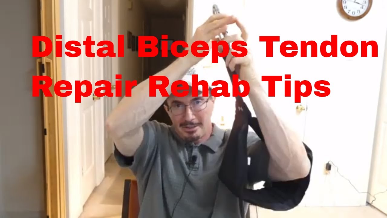 Distal Biceps Repair Rehab Tips!
