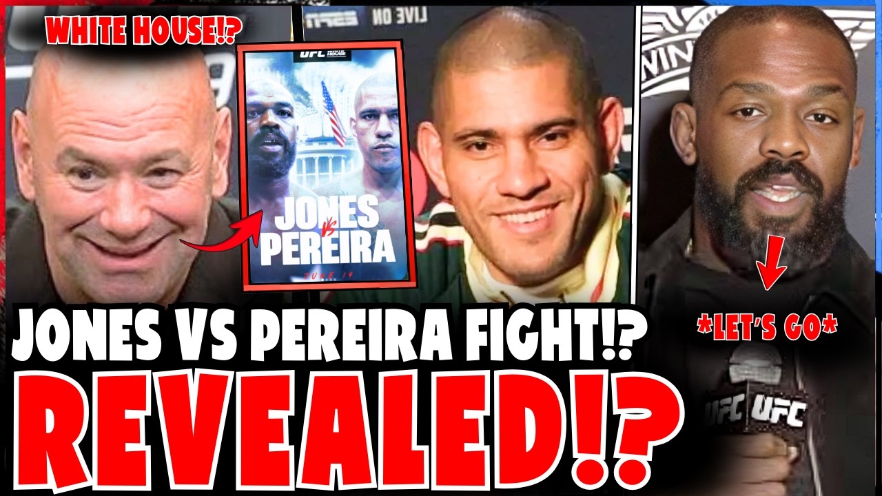 Jon Jones vs Alex Pereira Fight Finally REVEALED!?