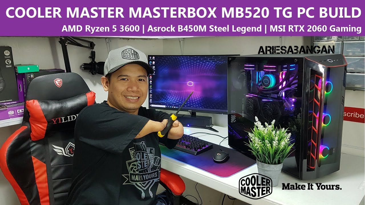 ALL COOLER MASTER GAMING PC BUILD