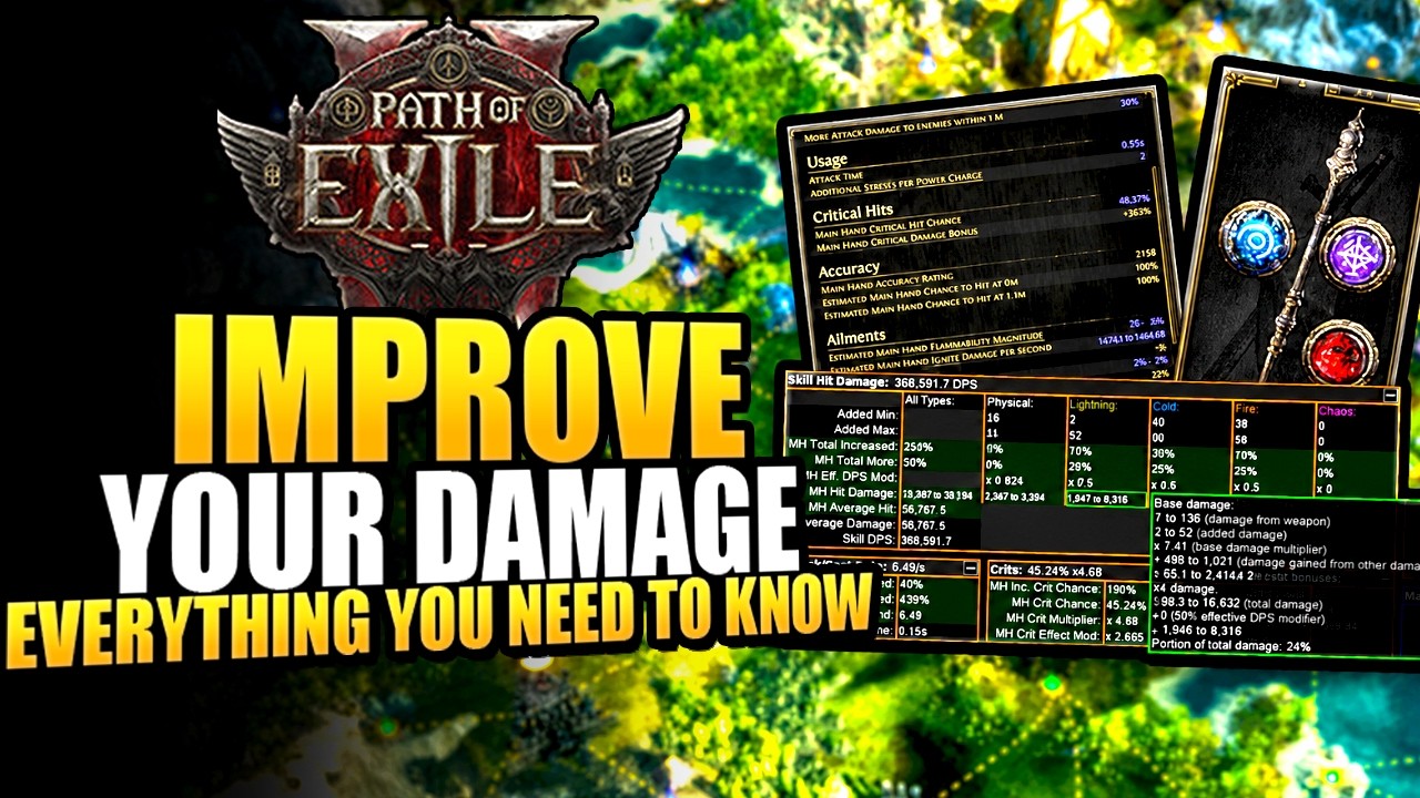 Path Of Exile 2: Full Damage Guide and HUGE Tips To Maximise Your Damage