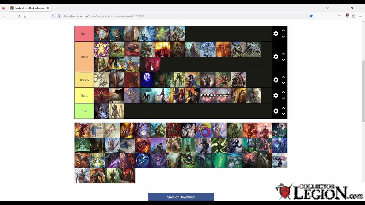Post-Wheel Modern Tier List