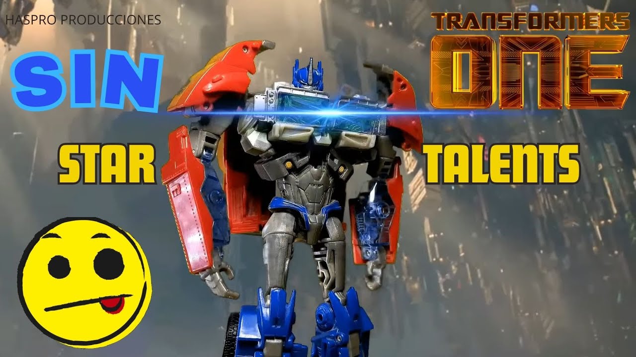 Orion Pax se convierte en Optimus Prime SIN STARTALENTS Transformers one - Stop Motion