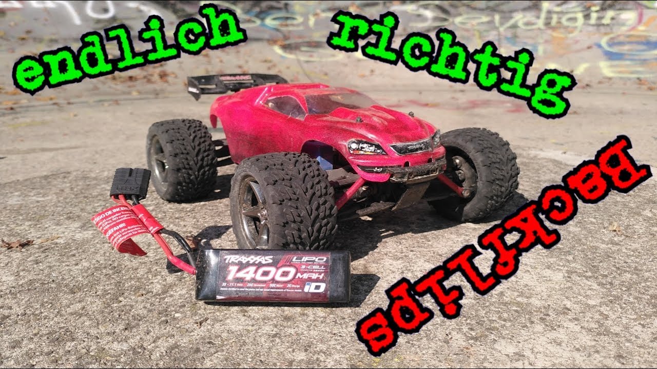 So macht's noch mehr Spaß! I Traxxas E-Revo 1/16 vxl an 3S