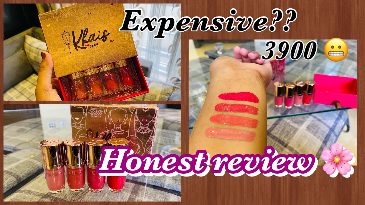 Nisho khan lipsticks 💄 review ❤️ | expensive?? | wasted my money ?? Detailed video 🌸 @nishookhan
