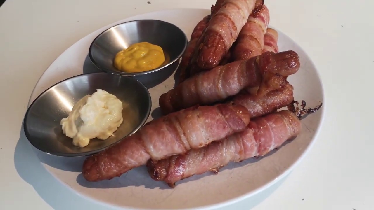 How To Make Bacon Wrapped Hotdogs in the Oven
