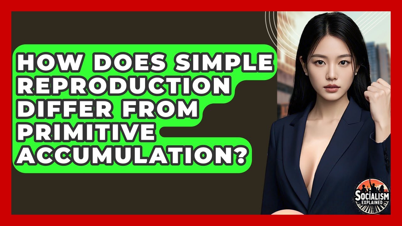 How Does Simple Reproduction Differ From Primitive Accumulation? - Socialism Explained