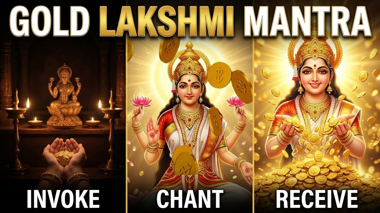 లక్ష్మీ కటాక్షం కోసం ఈ ఒక్క శ్లోకం చాలు! సువర్ణ లక్ష్మీ మంత్రం 🕉️🔱
