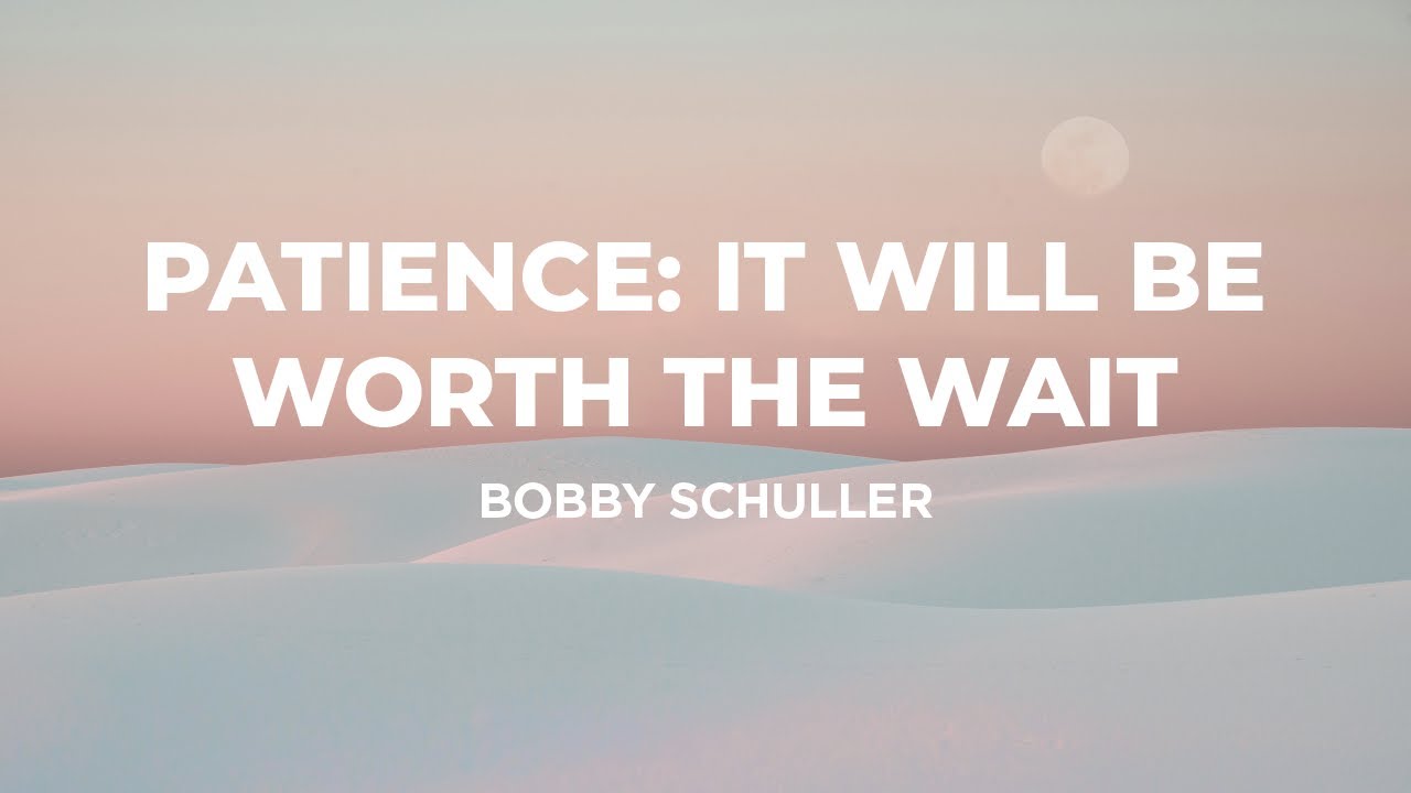 Live: Patience: It Will Be Worth the Wait (June 30, 2024)