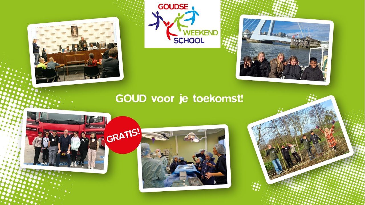 Goudse Weekendschool: Goud voor je toekomst!