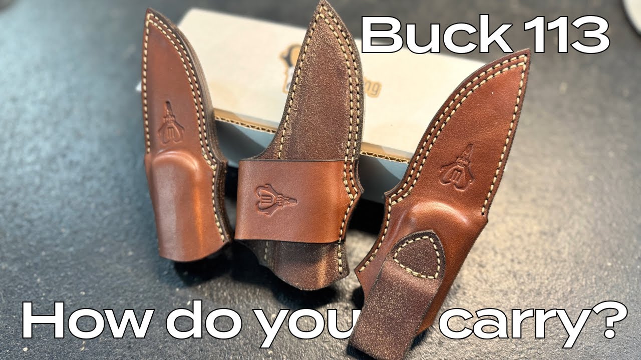 Which Carry Style is Best? // Buck 113