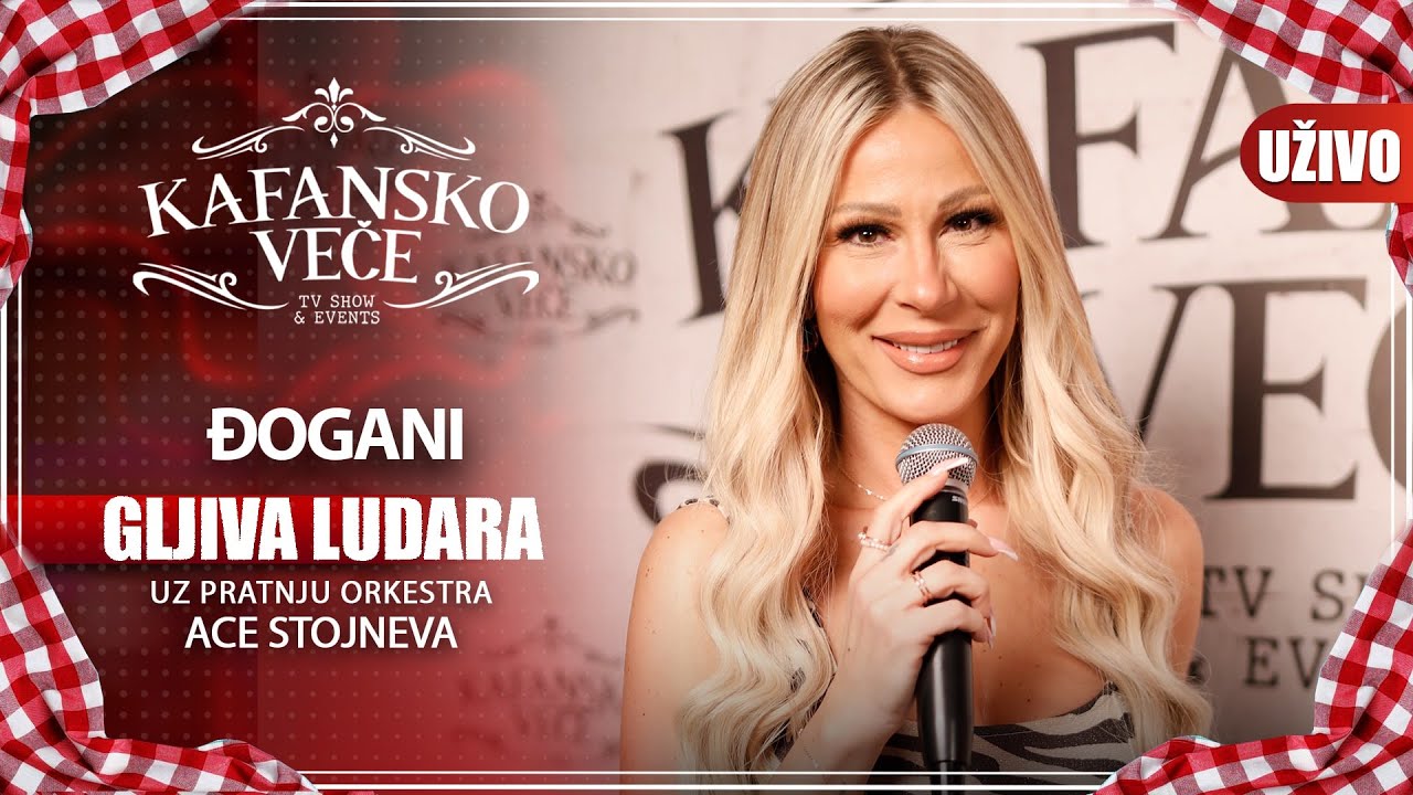 DJOGANI - GLJIVA LUDARA | UZIVO | (ORK. ACE STOJNEVA) | 2023 | KAFANSKO VECE